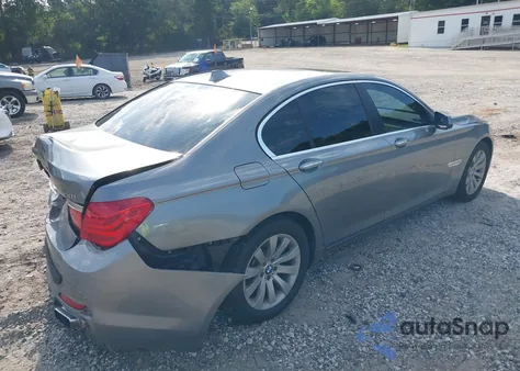 2011 BMW 750I xDrive from USA, damaged, VIN WBAKC6C59BC394753